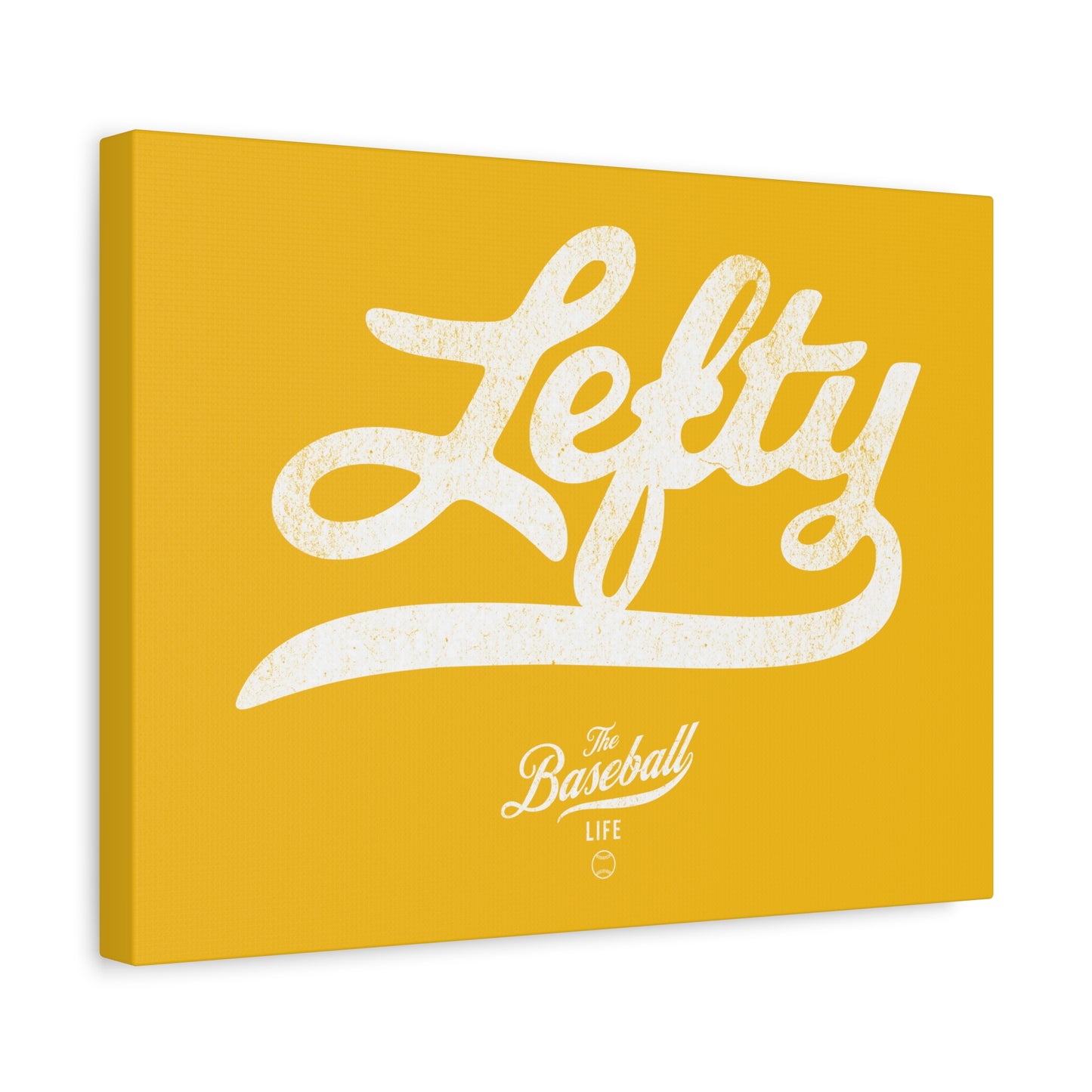 Lefty Wall Art Canvas_Yellow Gold