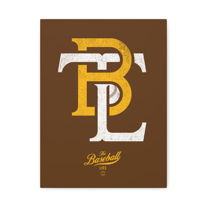 TBL Insignia Wall Art Canvas_Dirt Brown