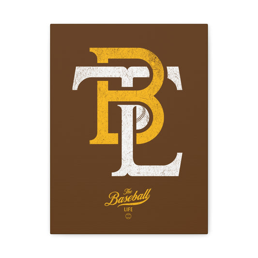 TBL Insignia Wall Art Canvas_Dirt Brown