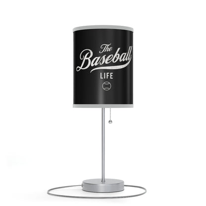Table Lamp_Black w White Print