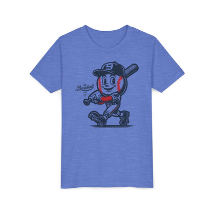 Youth Mr. Baseball Mascot Batter Up! T-Shirt