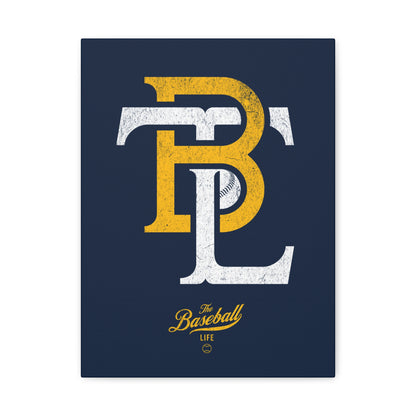 TBL Insignia Wall Art Canvas_Navy