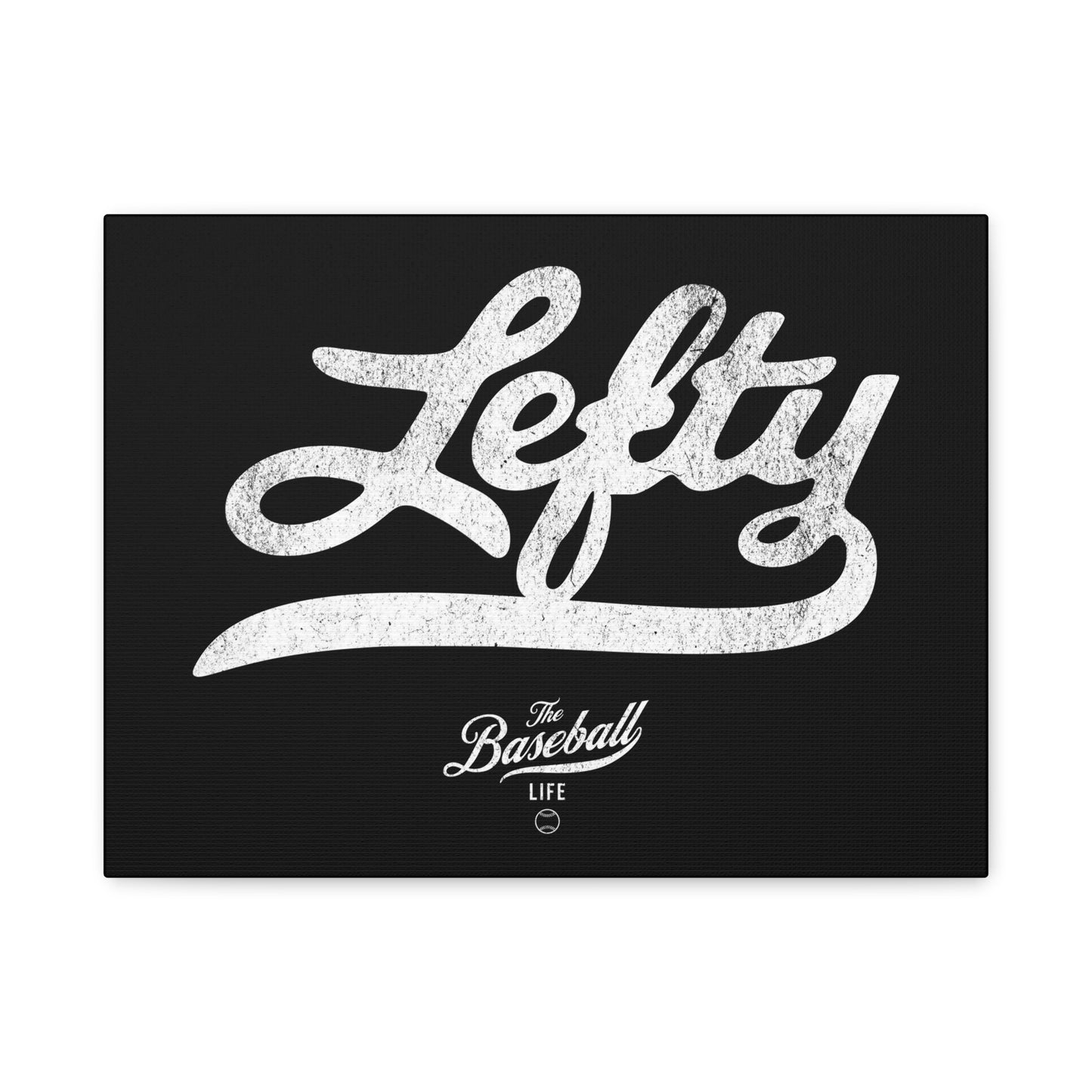 Lefty Wall Art Canvas_Black