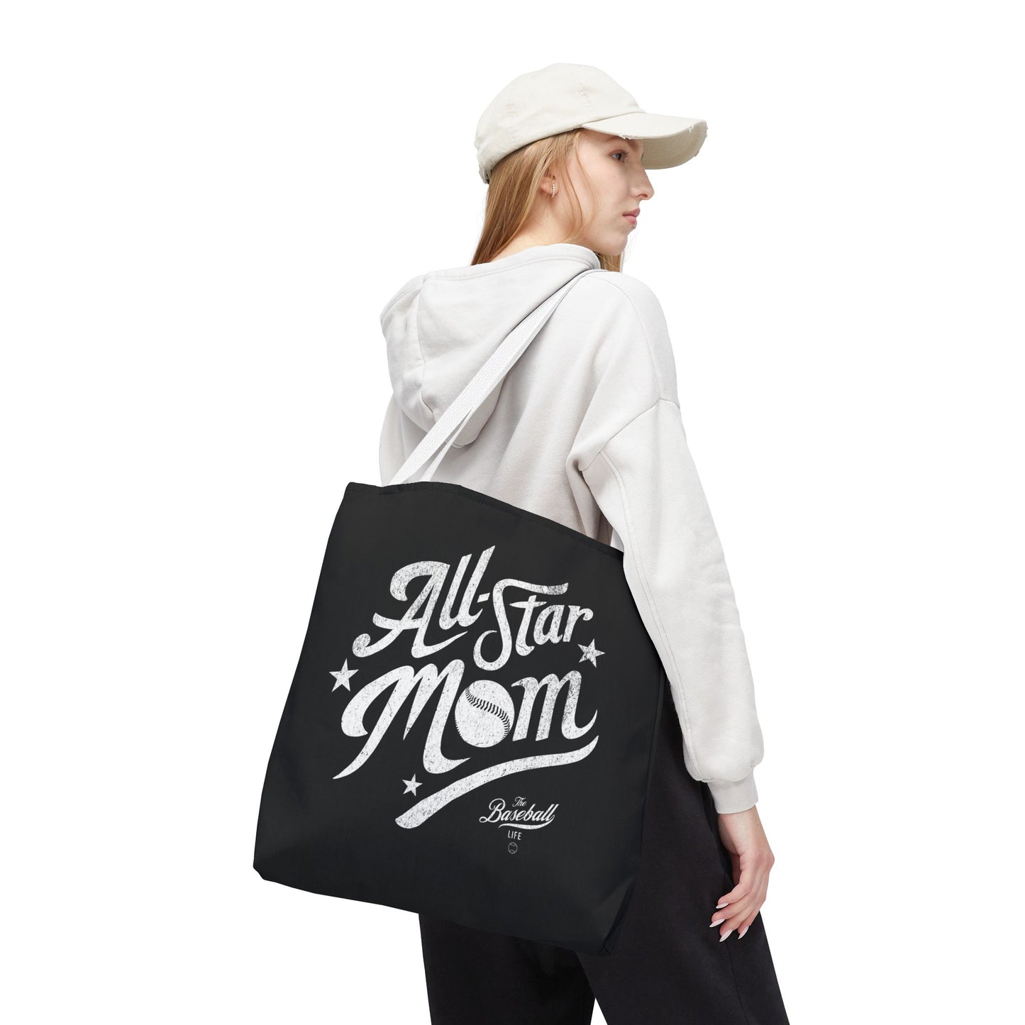All-Star Mom Tote Bag_Black