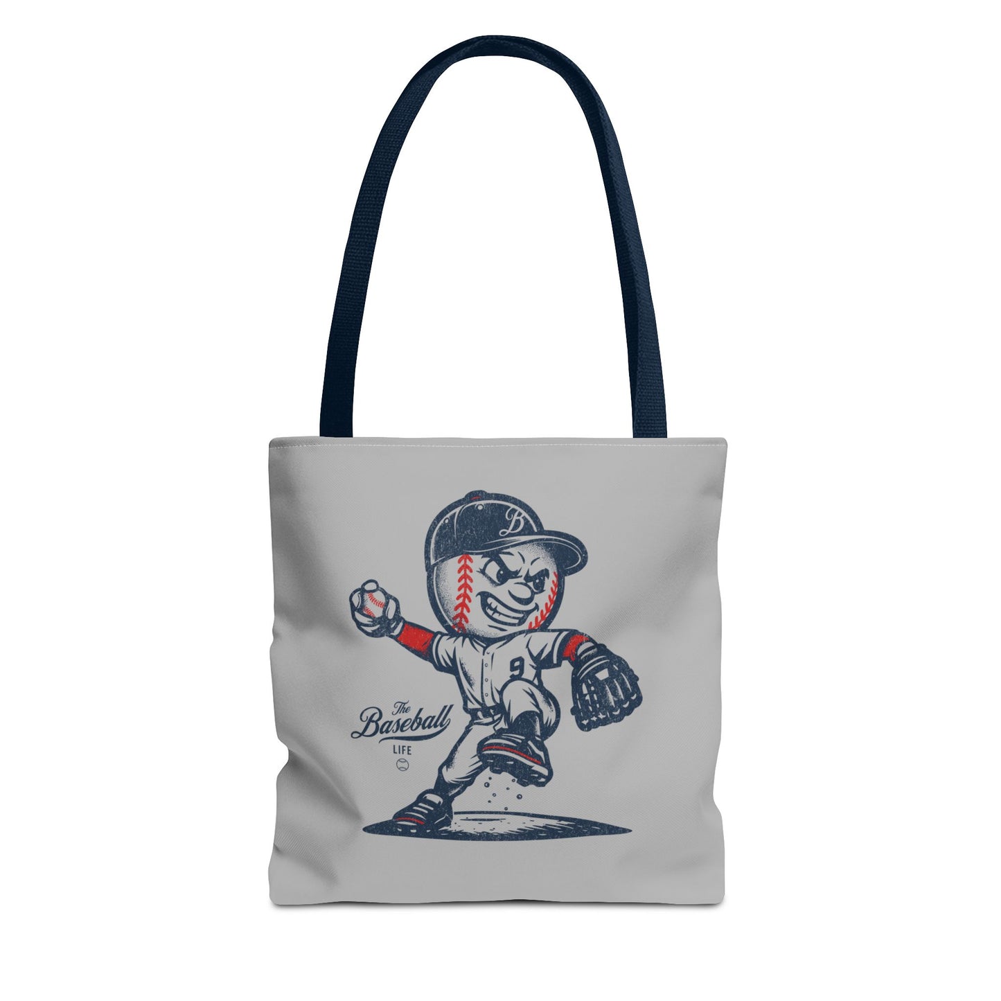 Mr. Baseball Mascot Pitching Tote