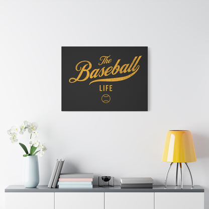 Wall Art Canvas_Black w Yellow Gold