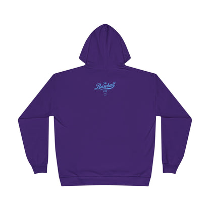 The Baseball Life Hoodie w/Grommets_Carolina Blue Print