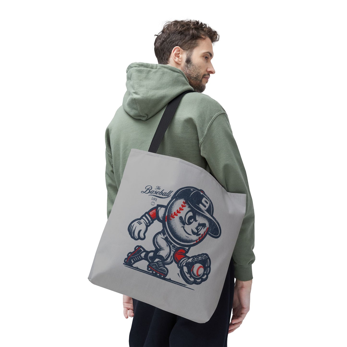 Mr. Baseball Mascot Fielding Tote