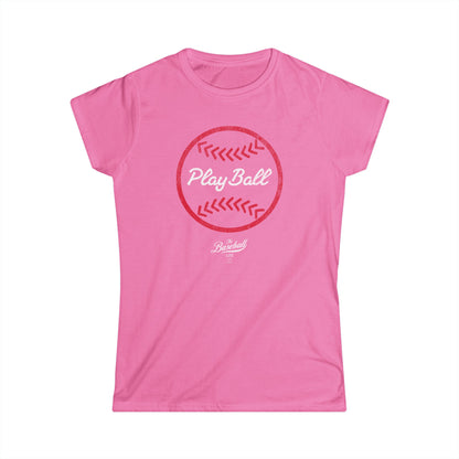 Women's Play Ball Iconic Baseball T-Shirt