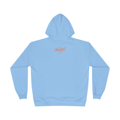 The Baseball Life Hoodie w/Grommets_Orange Print