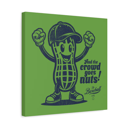 Crowd Goes Nuts Wall Art Canvas_Grass Green