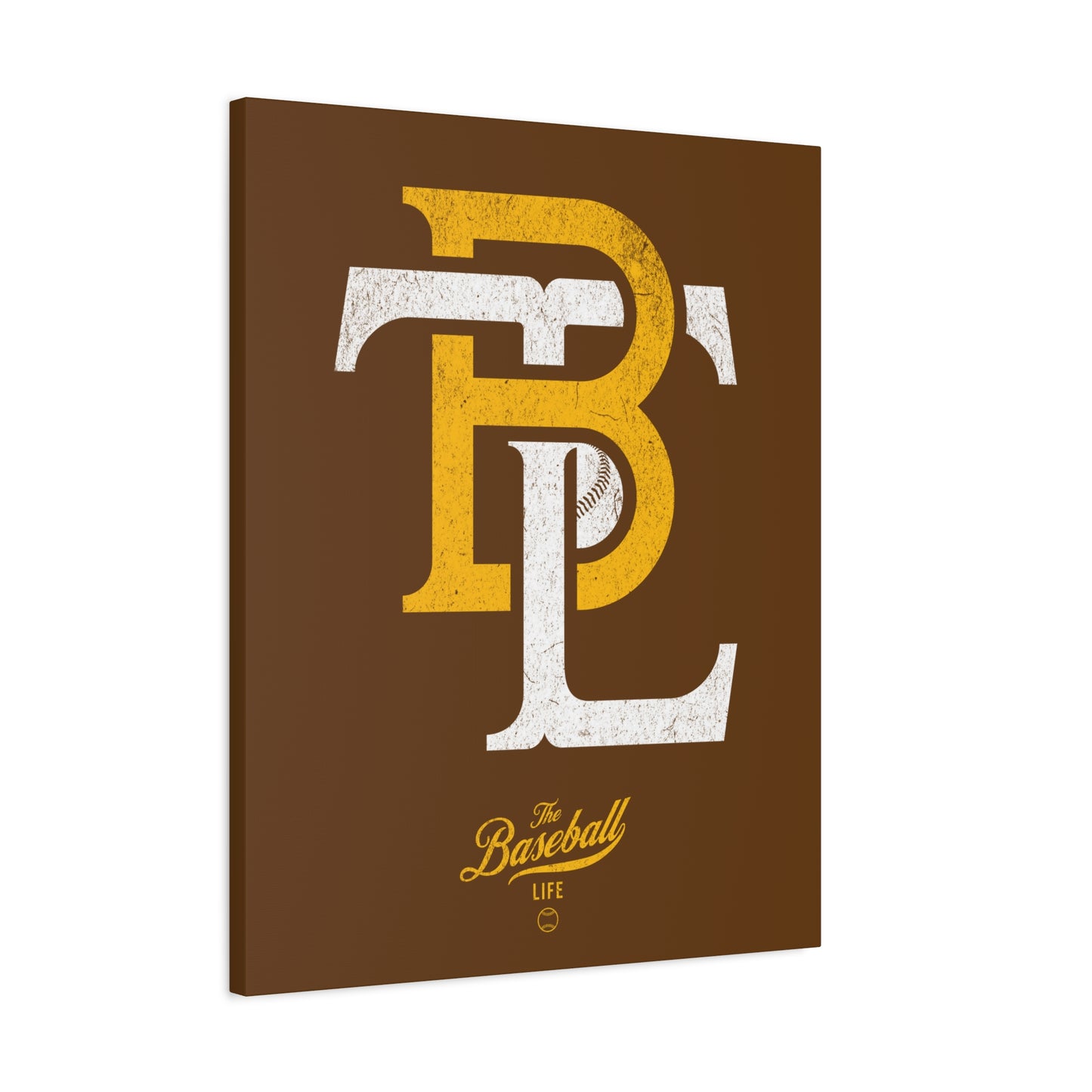 TBL Insignia Wall Art Canvas_Dirt Brown