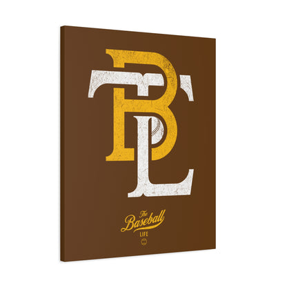TBL Insignia Wall Art Canvas_Dirt Brown