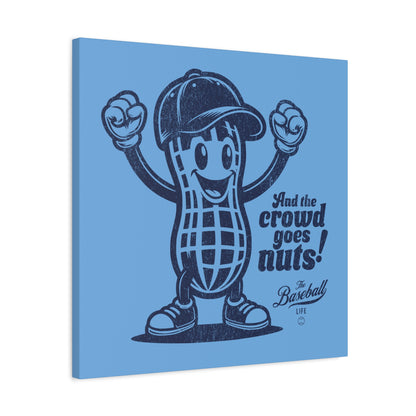Crowd Goes Nuts Wall Art Canvas_Carolina Blue