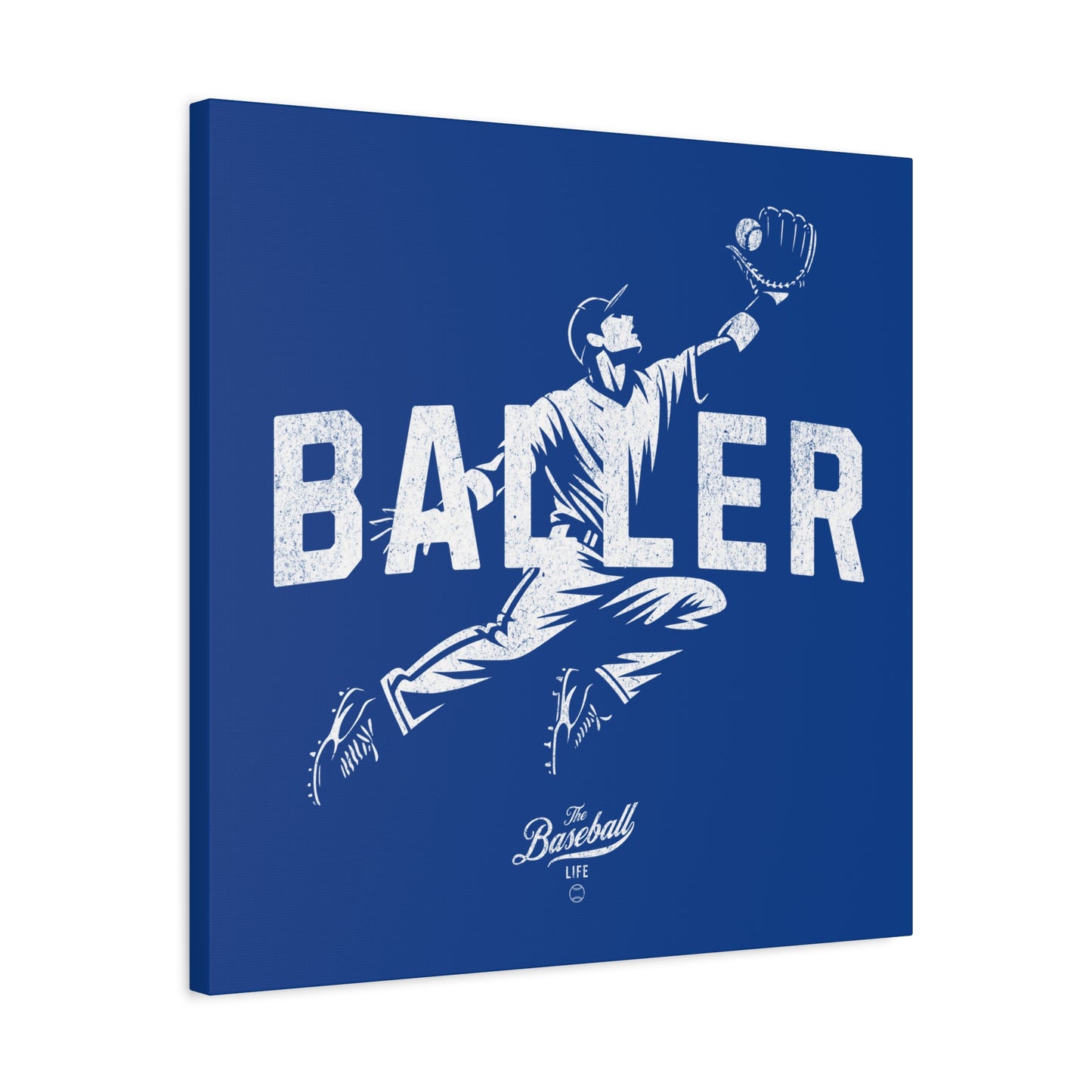 Baller Wall Art Canvas_Royal Blue