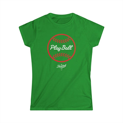 Women's Play Ball Iconic Baseball T-Shirt