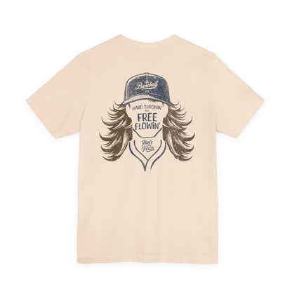 Flow Baseball Hair T-Shirt