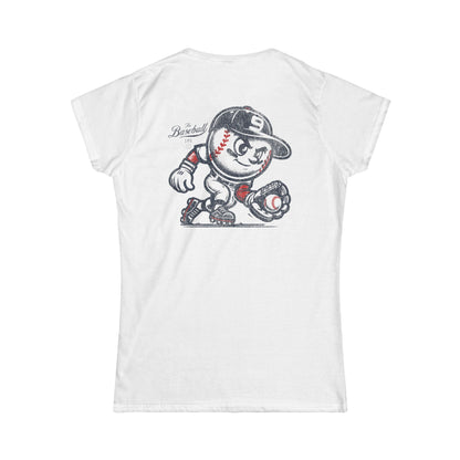 Mr. Baseball Mascot Fielding_Women's