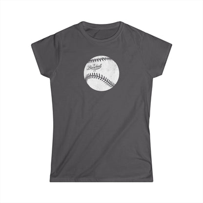 Women's Weathered Baseball T-Shirt