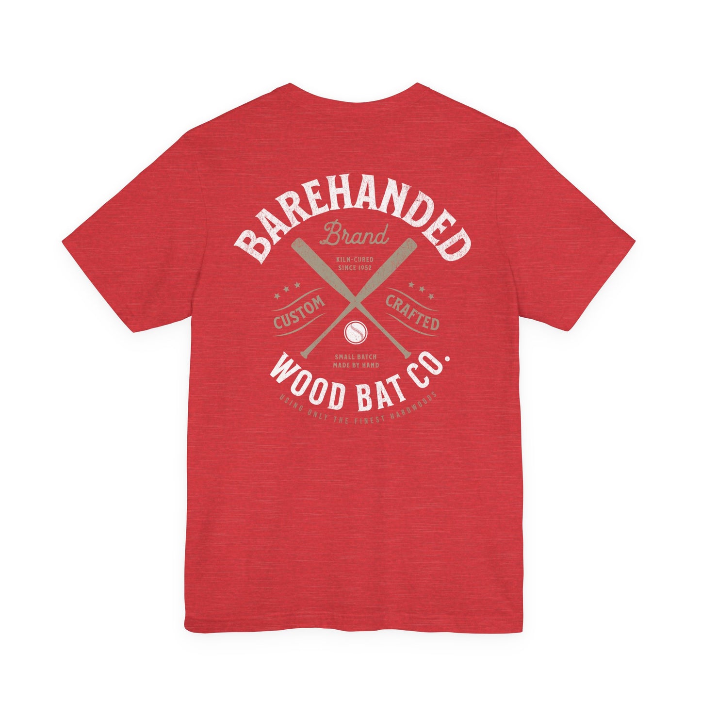 Barehanded Wood Bat Co. Baseball T-Shirt