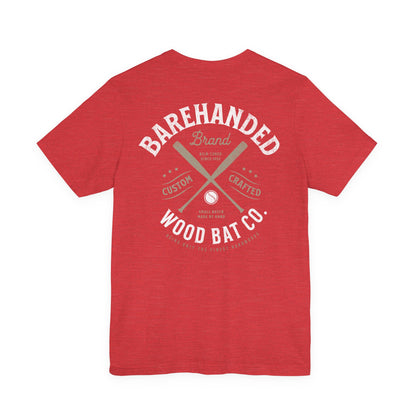 Barehanded Wood Bat Co. Baseball T-Shirt