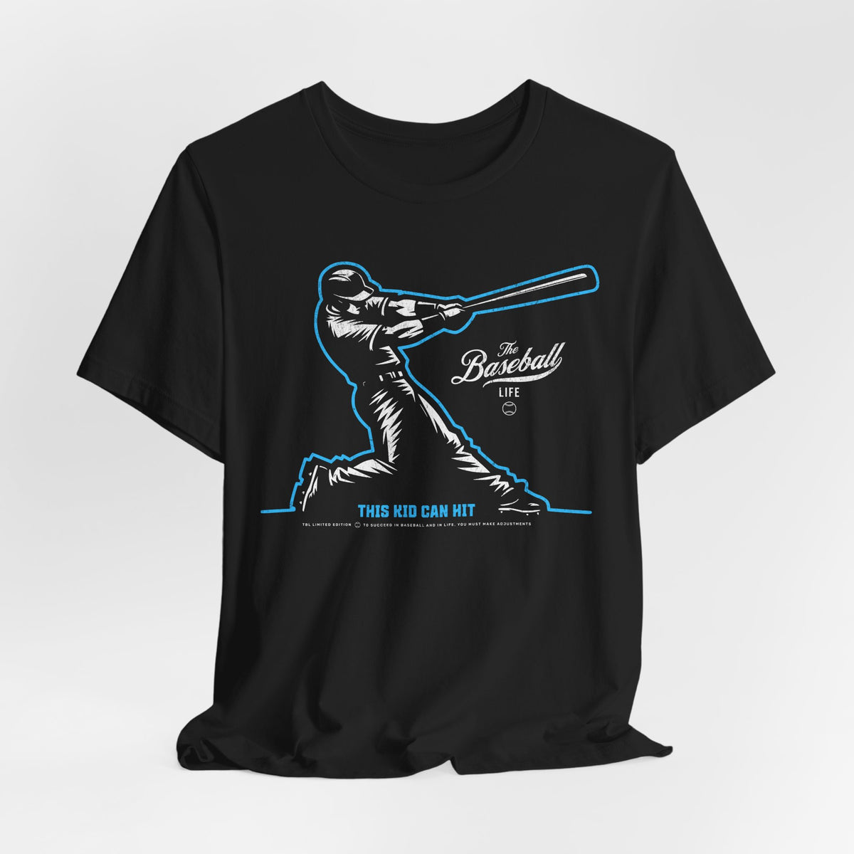 This Kid Can Hit Reversed Baseball T-Shirt