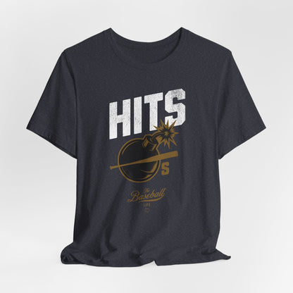 Hits Bombs Baseball T-Shirt
