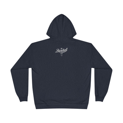 The Baseball Life Hoodie w/Grommets_White Print