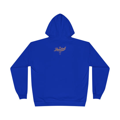 The Baseball Life Hoodie w/Grommets_Yellow Gold Print