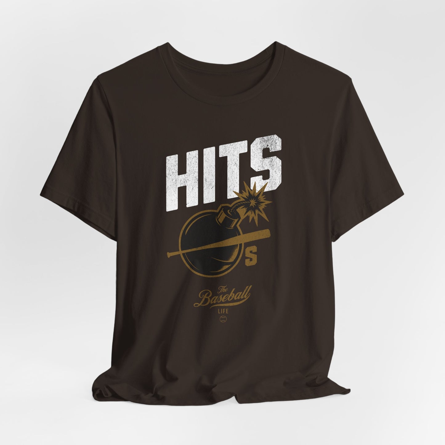 Hits Bombs Baseball T-Shirt