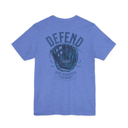 Defend Baseball Glove T-Shirt