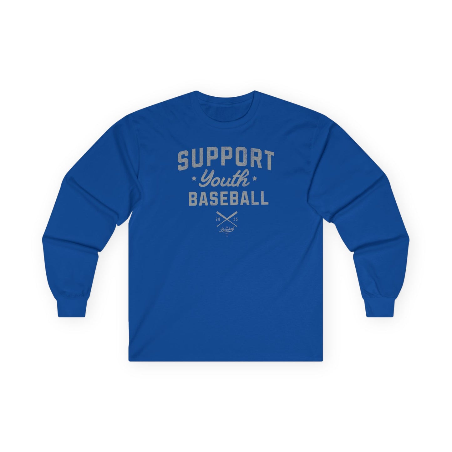 Support Youth Baseball Long-Sleeve T-Shirt