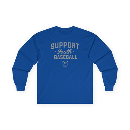 Support Youth Baseball Long-Sleeve T-Shirt
