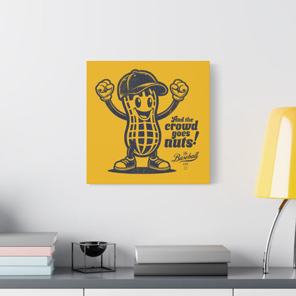 Crowd Goes Nuts Wall Art Canvas_Yellow Gold