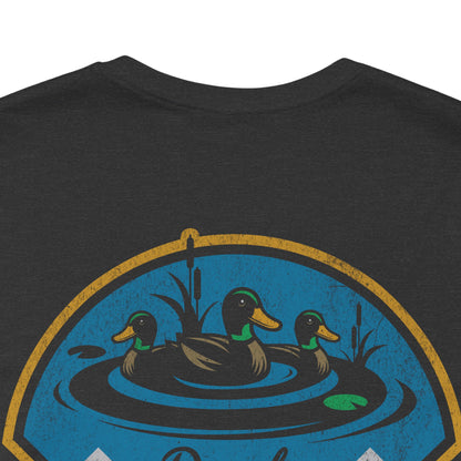 Ducks On The Pond Baseball T-Shirt