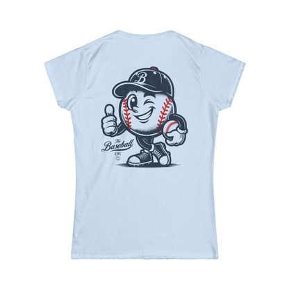 The Original Mr. Baseball Mascot Women's T-Shirt