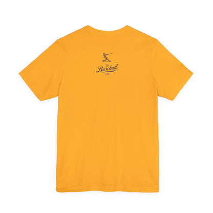 Raised In A Cage Baseball T-Shirt