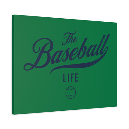 Wall Art Canvas_Green w Navy