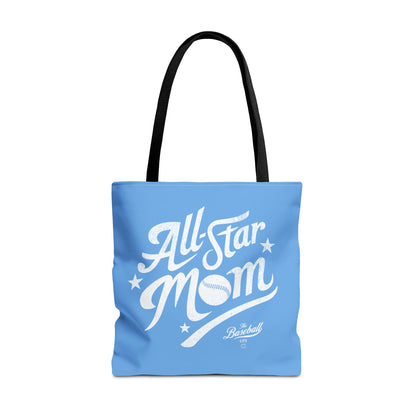 All-Star Mom Tote Bag_Carolina Blue