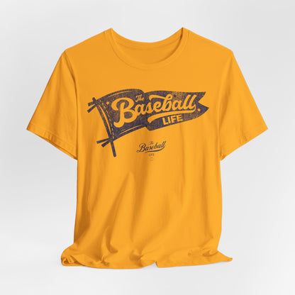 Baseball Pennant T-Shirt - Navy Print