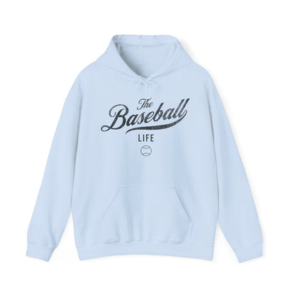 The Baseball Life Hoodie_Black Print