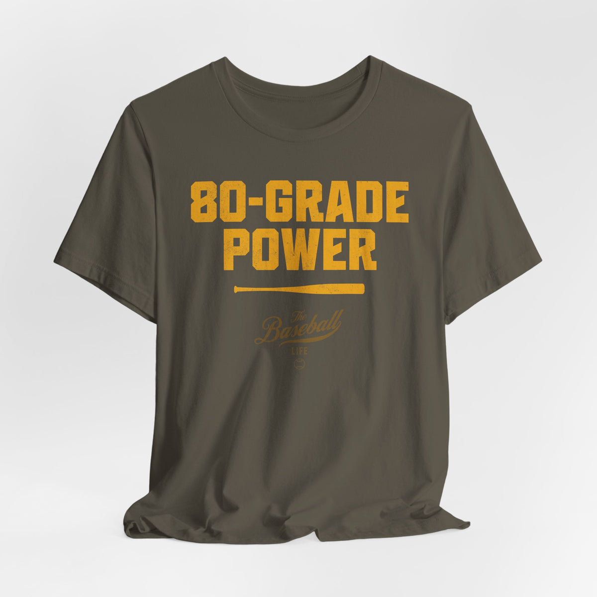 80 Grade Power Baseball T-Shirt