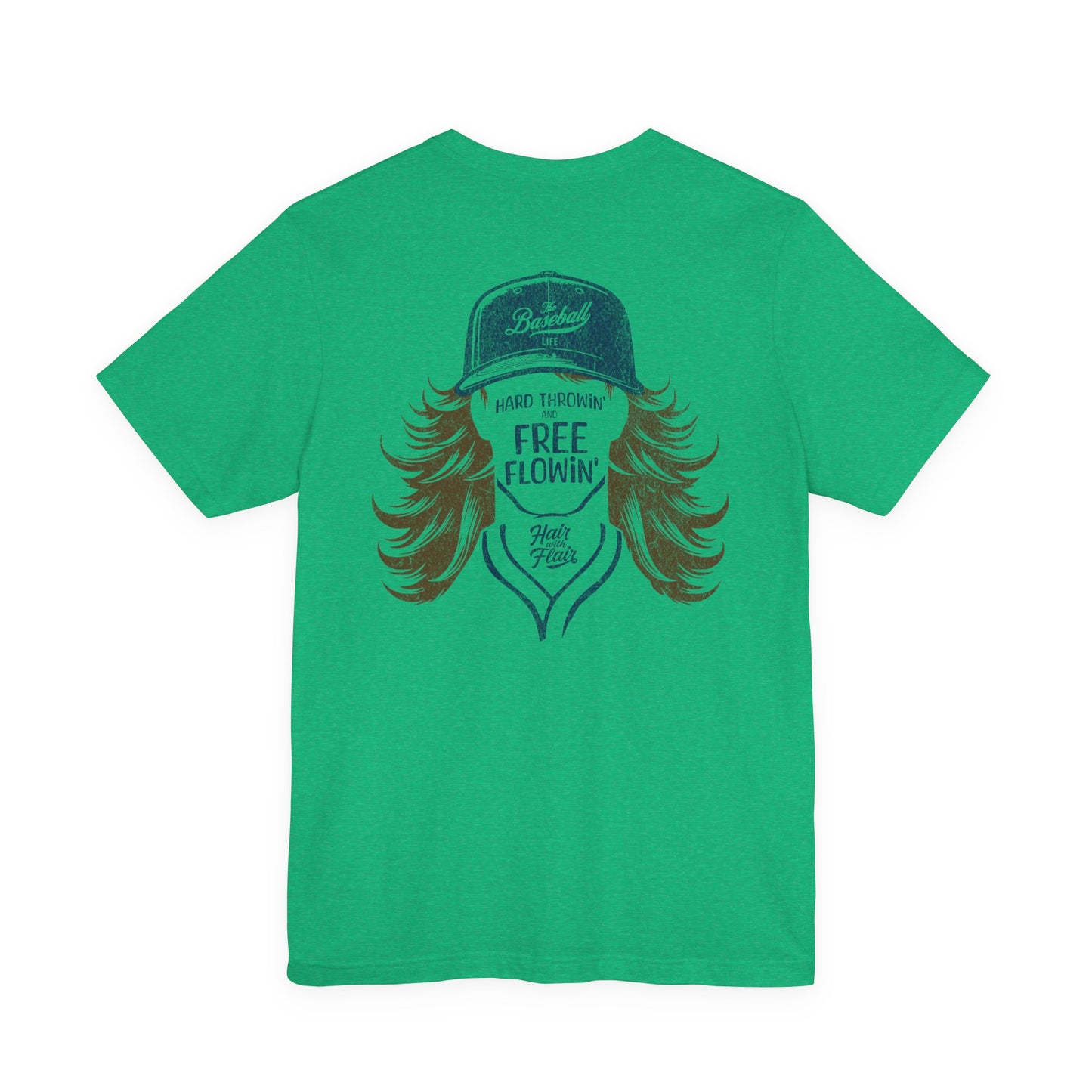 Flow Baseball Hair T-Shirt