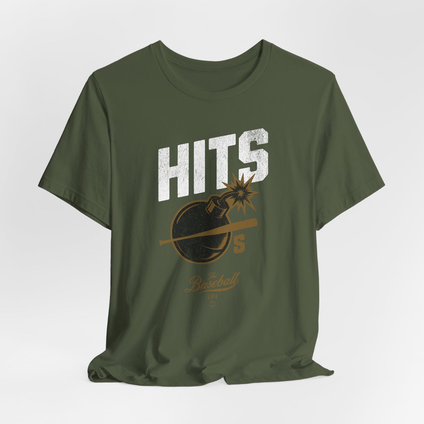 Hits Bombs Baseball T-Shirt