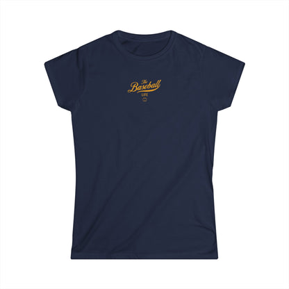 Women's Peanuts Popcorn Crackerjack Baseball T-Shirt