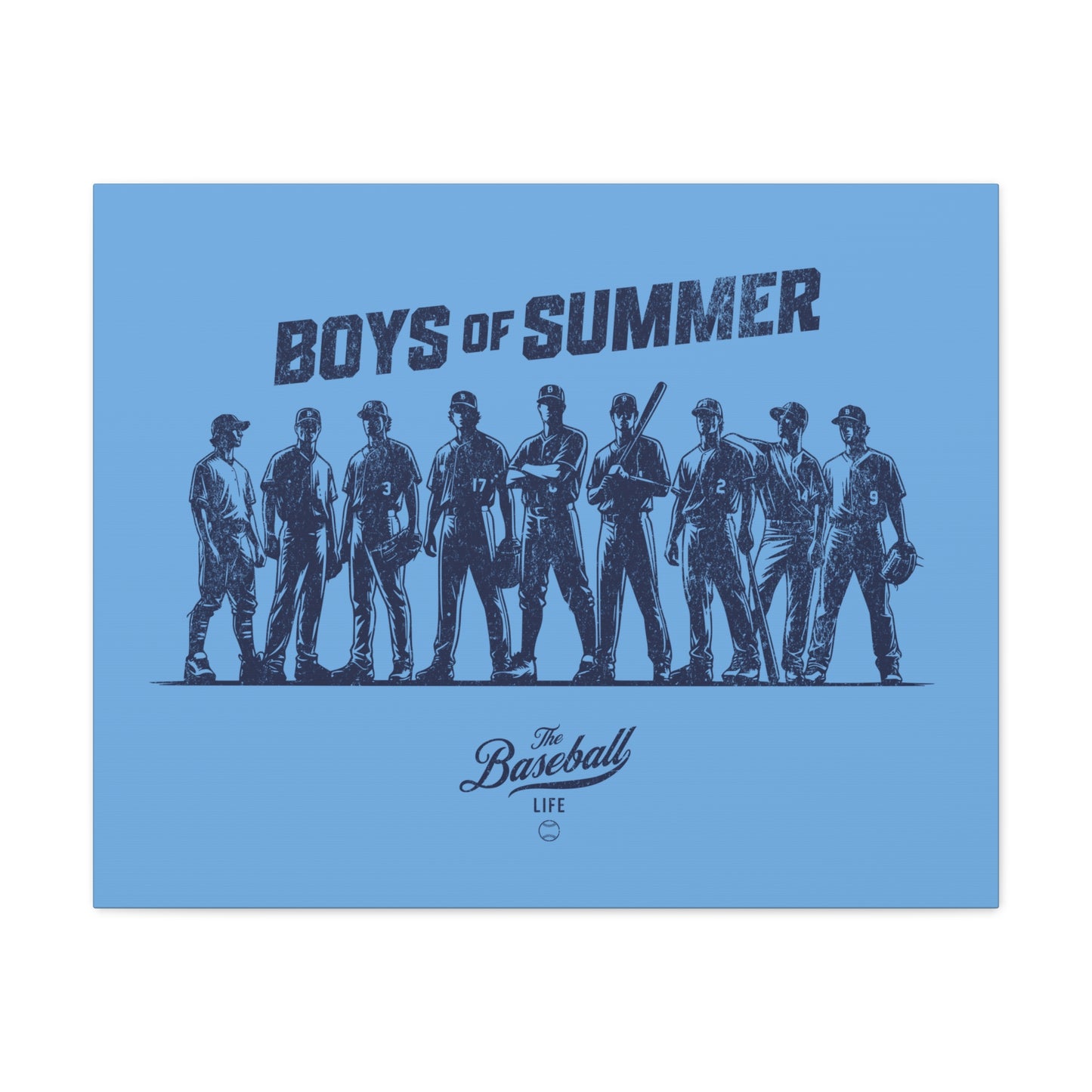Boys of Summer Wall Art Canvas_Carolina Blue