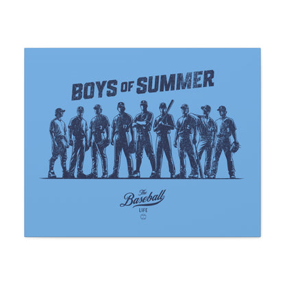 Boys of Summer Wall Art Canvas_Carolina Blue