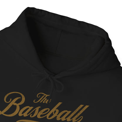 The Baseball Life Hoodie_Old Gold Print