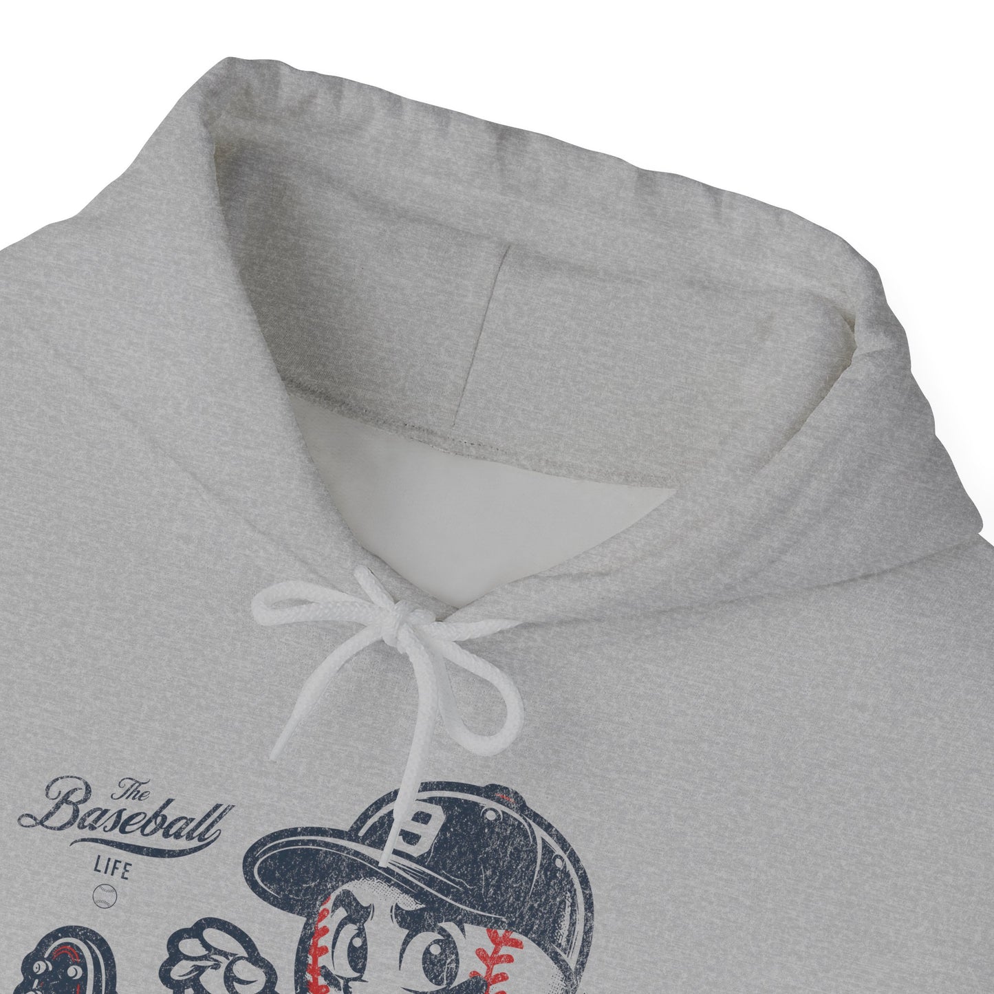 Mr. Baseball Mascot Sliding Hoodie