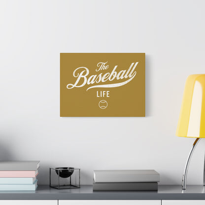 Wall Art Canvas_Old Gold w White